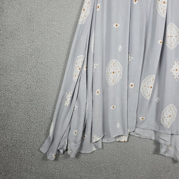 FREE PEOPLE Tree Swing Tunic Top Small Lightweight Airy Sleeveless Boho Beachy - Picture 6 of 16